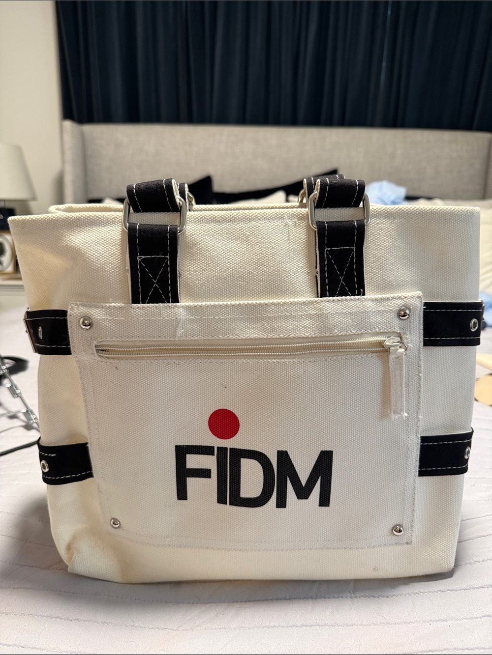 FIDM Fashion Institute of Design and Merchandising Canvas Tote Bag